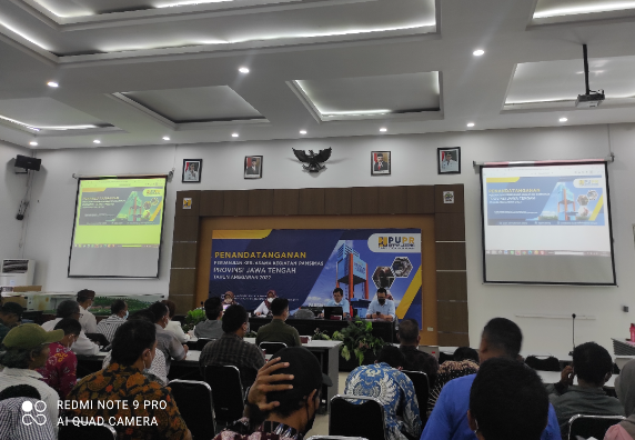 Penandatanganan Perjanjian Kerjasama Pamsimas Wilayah Jawa Tengah TA 2022